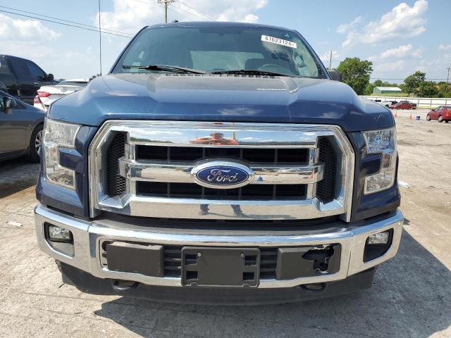 1FTEW1E8XHFC05469 - 2017 FORD F150 SUPERCREW BLUE photo 5