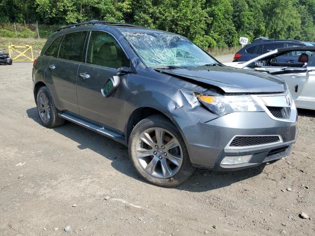 2HNYD2H66CH546338 - 2012 ACURA MDX ADVANCE CHARCOAL photo 4