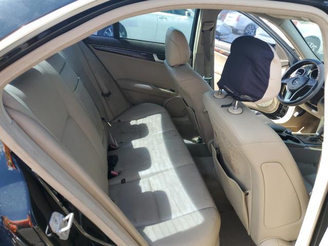 WDDGF8BB5CR210030 - 2012 MERZ C 300 4MATIC BLACK photo 10