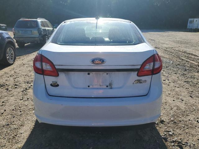 3FADP4BJXCM152319 - 2012 FORD FIESTA SE WHITE photo 6