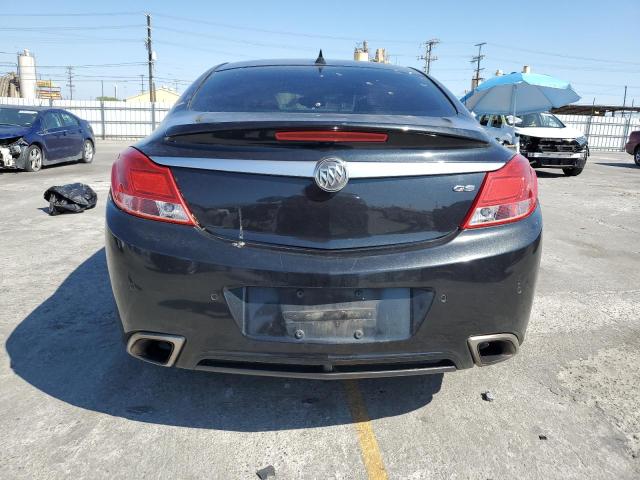 2G4GV5GVXC9130422 - 2012 BUICK REGAL GS BLACK photo 6