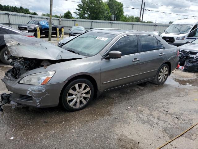 1HGCM66556A052140 - 2006 HONDA ACCORD EX GRAY photo 1