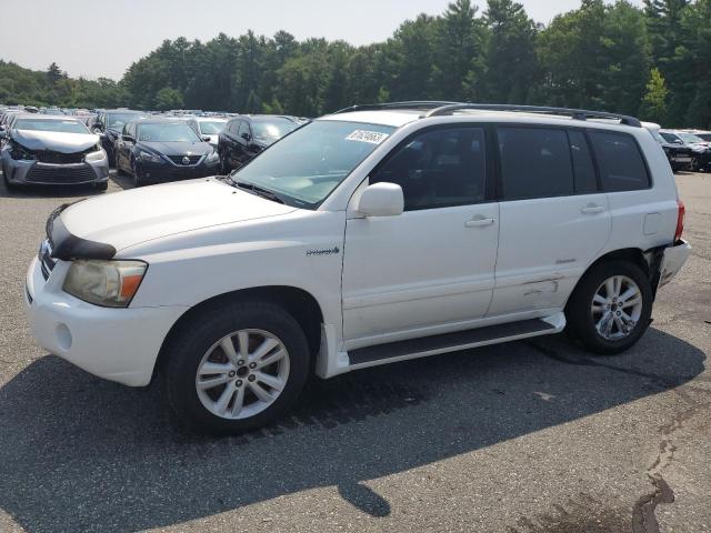 JTEEW21A670036823 - 2007 TOYOTA HIGHLANDER HYBRID WHITE photo 1