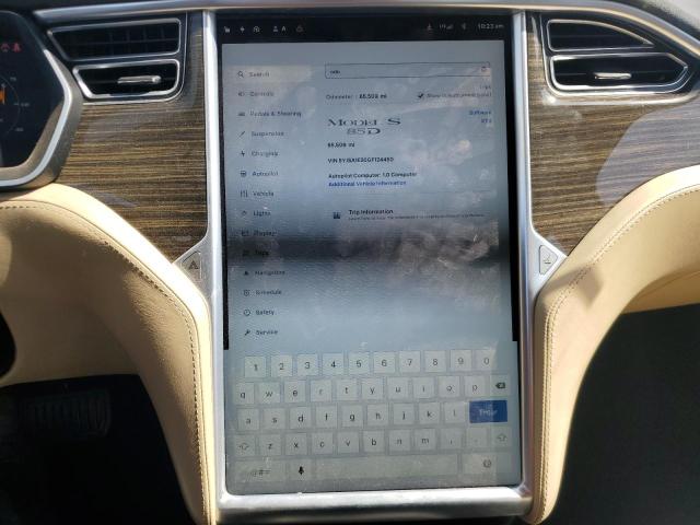 5YJSA1E20GF124450 - 2016 TESLA MODEL S 黑色 照片 9