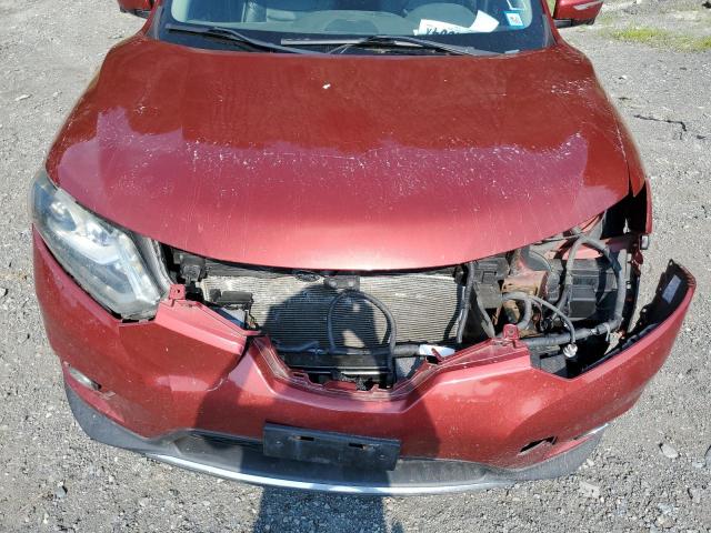 5N1AT2MV0EC766342 - 2014 NISSAN ROGUE S RED photo 12