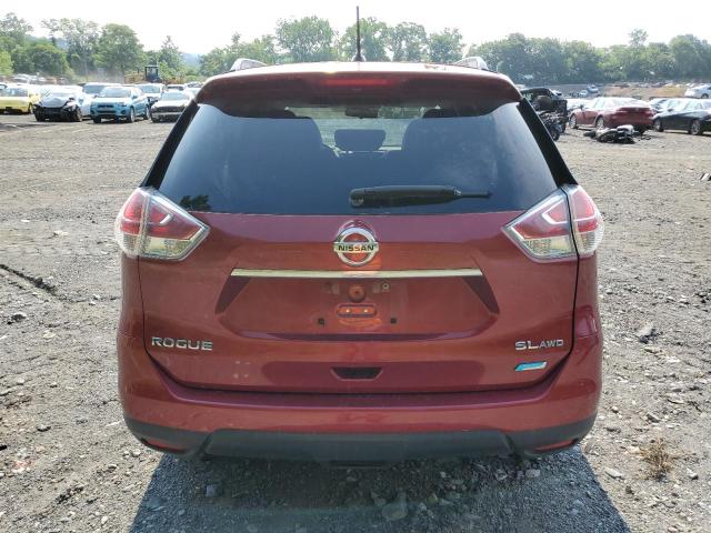 5N1AT2MV0EC766342 - 2014 NISSAN ROGUE S RED photo 6