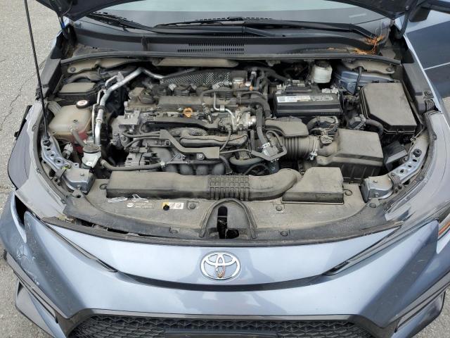 5YFS4RCE5LP042084 - 2020 TOYOTA COROLLA SE Blau Foto 11