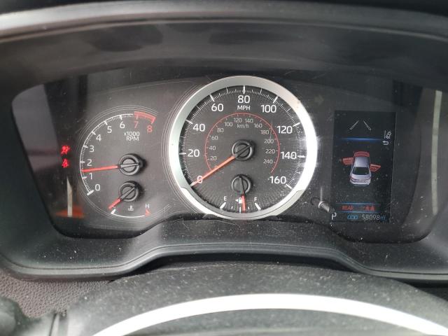 5YFS4RCE5LP042084 - 2020 TOYOTA COROLLA SE Blau Foto 9