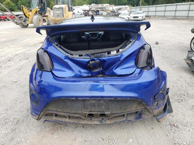 KMHTC6AE3DU178156 - 2013 HYUNDAI VELOSTER TURBO TWO TONE photo 6