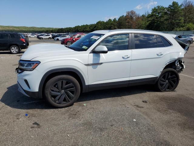 1V2KE2CA3NC205178 - 2022 VOLKSWAGEN ATLAS CROS SE თეთრი ფოტო 1