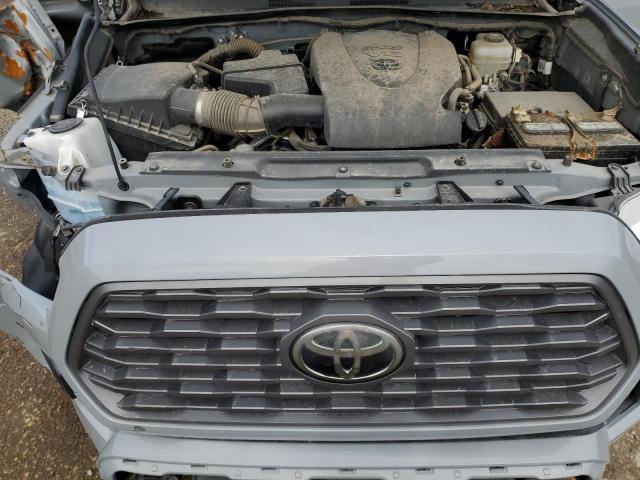 3TMCZ5AN1LM289045 - 2020 TOYOTA TACOMA DOUBLE CAB GRAY photo 11