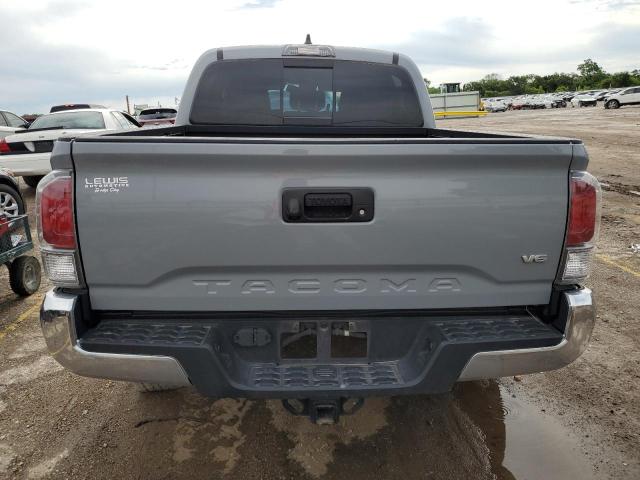 3TMCZ5AN1LM289045 - 2020 TOYOTA TACOMA DOUBLE CAB GRAY photo 6