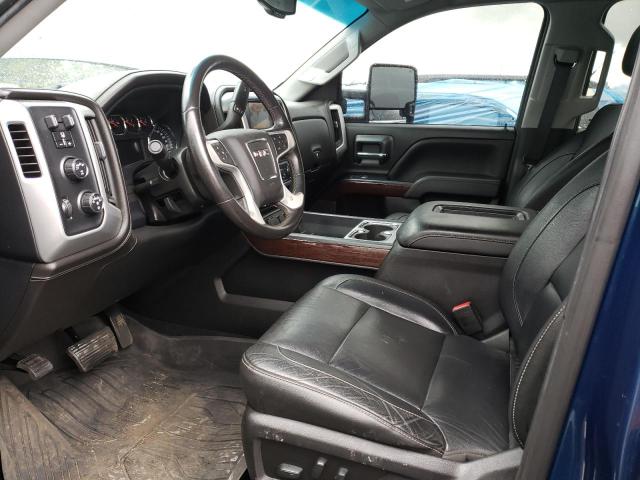 3GTU2NEC0JG386752 - 2018 GMC SIERRA K1500 SLT BLUE photo 7