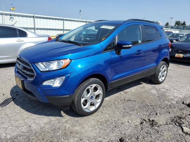 MAJ6S3GL9NC458086 - 2022 FORD ECOSPORT SE BLUE photo 1