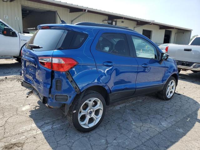 MAJ6S3GL9NC458086 - 2022 FORD ECOSPORT SE BLUE photo 3