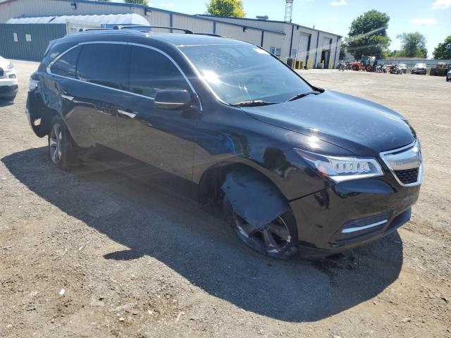 5FRYD4H20FB024134 - 2015 ACURA MDX BLACK photo 4