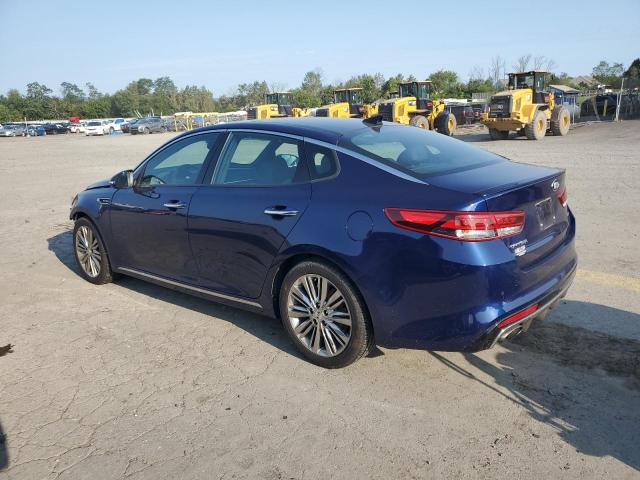 5XXGV4L22HG130229 - 2017 KIA OPTIMA SXL BLUE photo 2