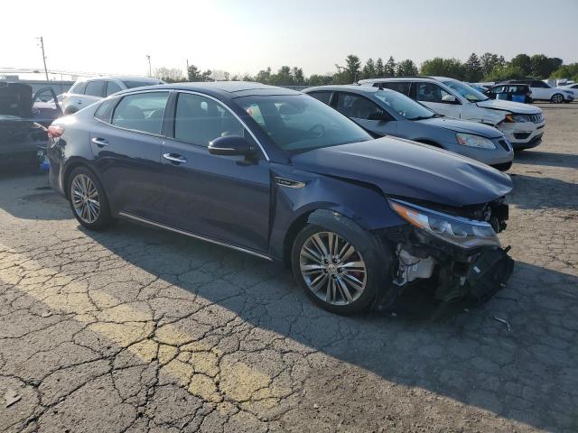 5XXGV4L22HG130229 - 2017 KIA OPTIMA SXL BLUE photo 4