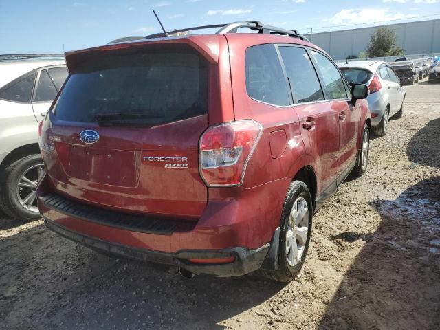 JF2SJAPC3EH539010 - 2014 SUBARU FORESTER 2.5I TOURING BURGUNDY photo 4