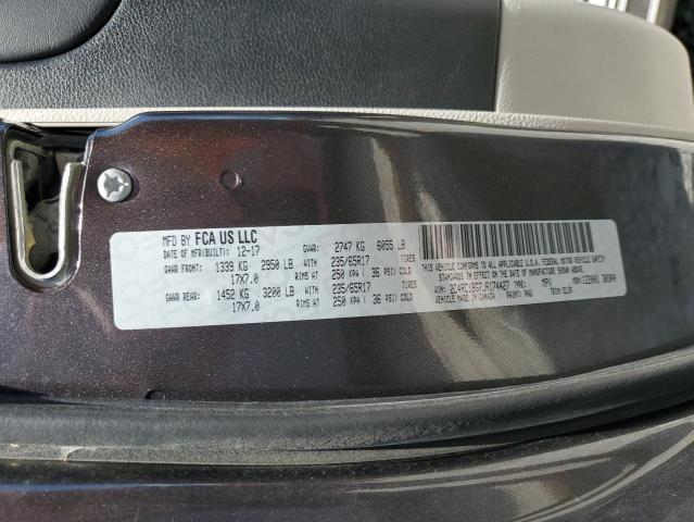 2C4RC1BG7JR174427 - 2018 CHRYSLER PACIFICA TOURING L Boz foto 13