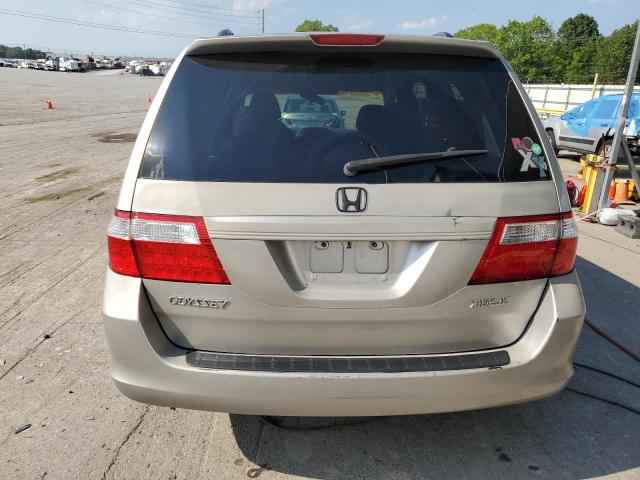 5FNRL38457B441321 - 2007 HONDA ODYSSEY EX SILVER photo 6