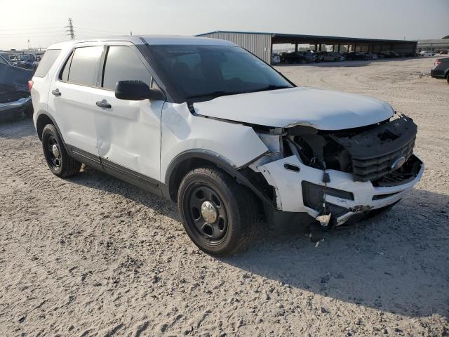 1FM5K8AR0HGC24962 - 2017 FORD EXPLORER POLICE INTERCEPTOR 白色 照片 4