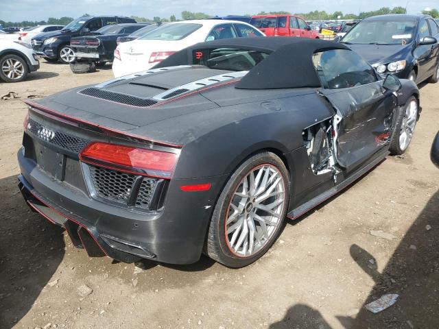 WUAVACFX5H7903839 - 2017 AUDI R8 SPYDER CHARCOAL photo 3