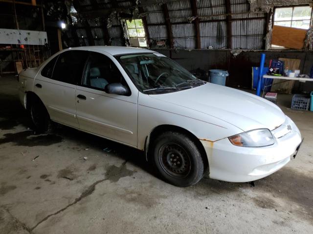 1G1JC52F537257668 - 2003 CHEVROLET CAVALIER WHITE photo 4