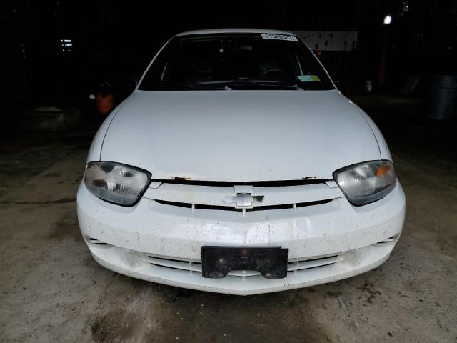 1G1JC52F537257668 - 2003 CHEVROLET CAVALIER WHITE photo 5