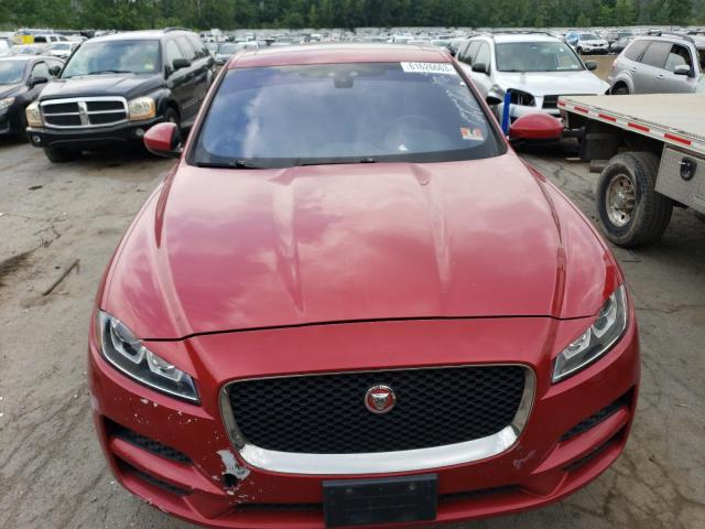 SADCK2BV1HA066658 - 2017 JAGUAR F-PACE PRESTIGE RED photo 5