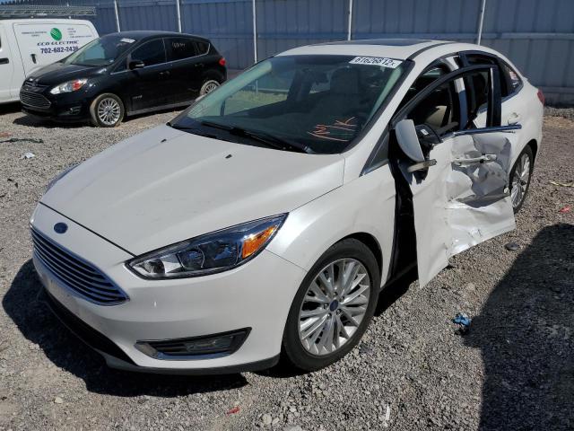 1FADP3J20HL265290 - 2017 FORD FOCUS TITANIUM WHITE photo 2