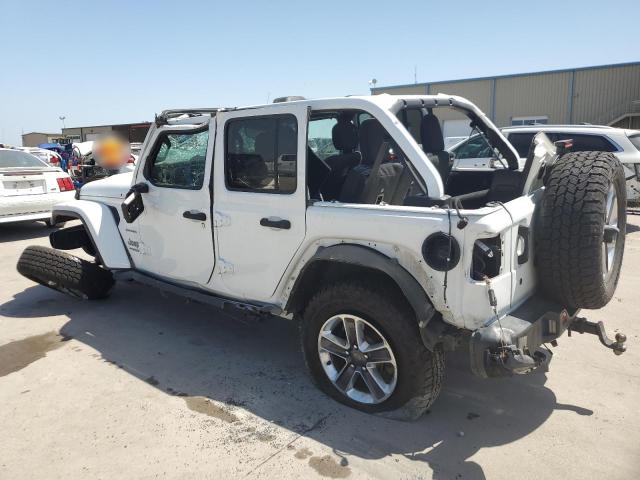 1C4HJXEN5KW591603 - 2019 JEEP WRANGLER U SAHARA WHITE photo 2