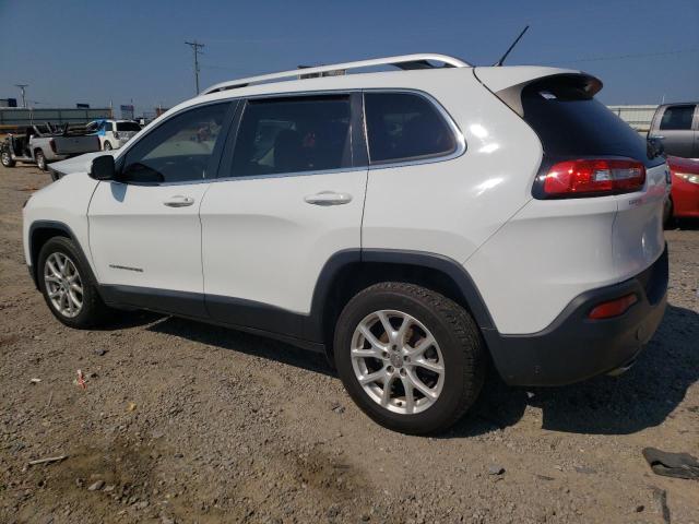 1C4PJLCBXFW700785 - 2015 JEEP CHEROKEE LATITUDE WHITE photo 2