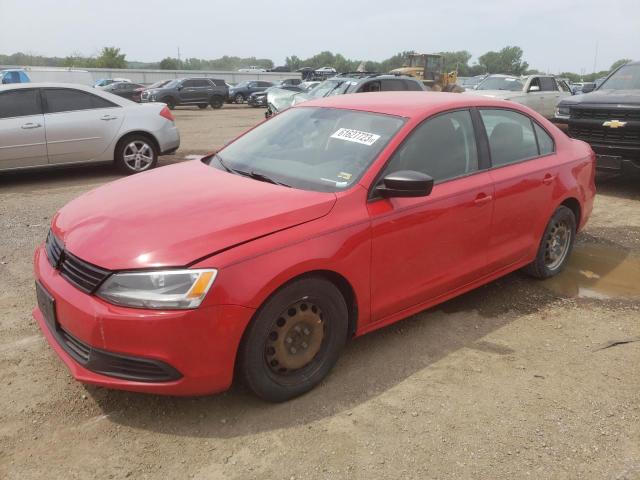 3VW2K7AJ8DM219405 - 2013 VOLKSWAGEN JETTA BASE أحمر صورة 1