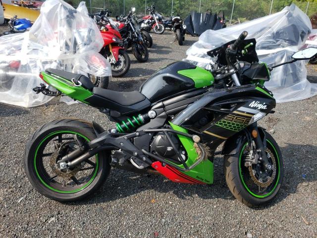 JKAEXEE1XFDA19699 - 2015 KAWASAKI EX650 E BLACK photo 1