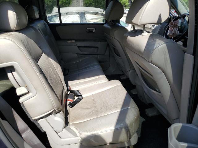 5FNYF3H53BB007001 - 2011 HONDA PILOT EXL BLUE photo 11