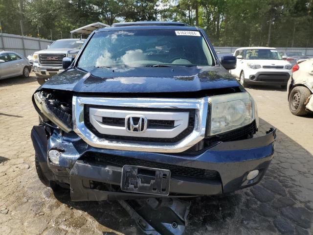 5FNYF3H53BB007001 - 2011 HONDA PILOT EXL BLUE photo 5