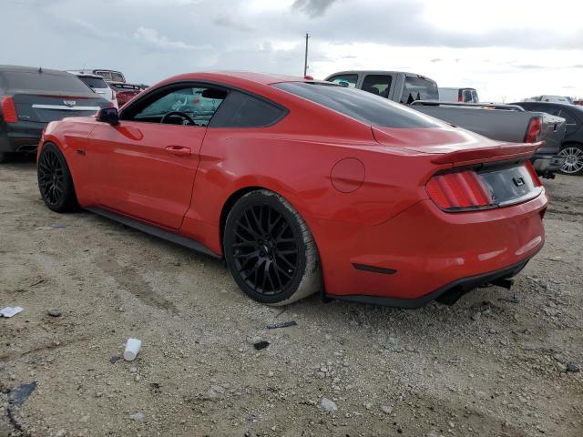 1FA6P8CF1H5276549 - 2017 FORD MUSTANG GT RED photo 2