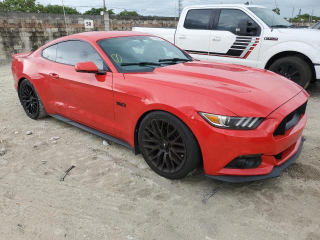 1FA6P8CF1H5276549 - 2017 FORD MUSTANG GT RED photo 4