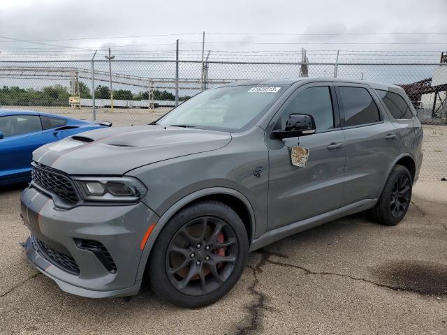 1C4SDJH90PC555142 - 2023 DODGE DURANGO SRT HELLCAT GRAY photo 1