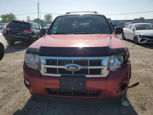 1FMCU0D70CKB23083 - 2012 FORD ESCAPE XLT BURGUNDY photo 5