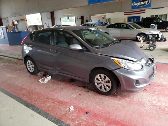 KMHCT5AE9FU213392 - 2015 HYUNDAI ACCENT GS GRAY photo 4