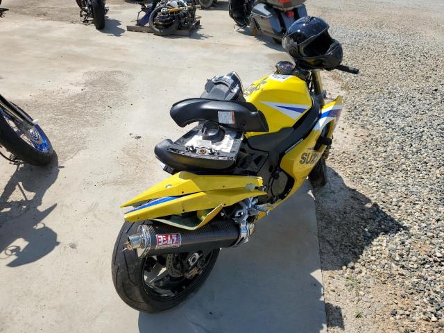 JS1GN7CA952112508 - 2005 SUZUKI GSX-R600 K YELLOW photo 4