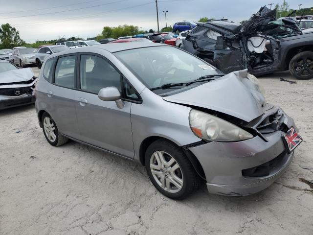 JHMGD37627S056291 - 2007 HONDA FIT S 银色 照片 4