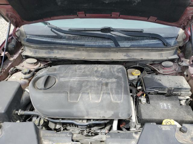 1C4PJMCX2JD609788 - 2018 JEEP CHEROKEE LATITUDE MAROON photo 12