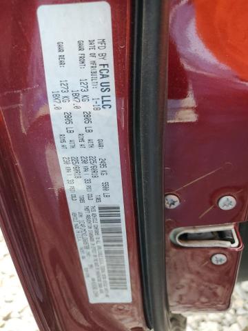 1C4PJMCX2JD609788 - 2018 JEEP CHEROKEE LATITUDE MAROON photo 13