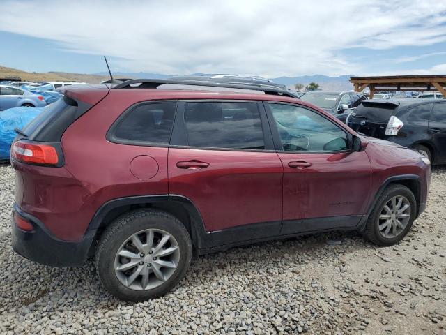 1C4PJMCX2JD609788 - 2018 JEEP CHEROKEE LATITUDE MAROON photo 3