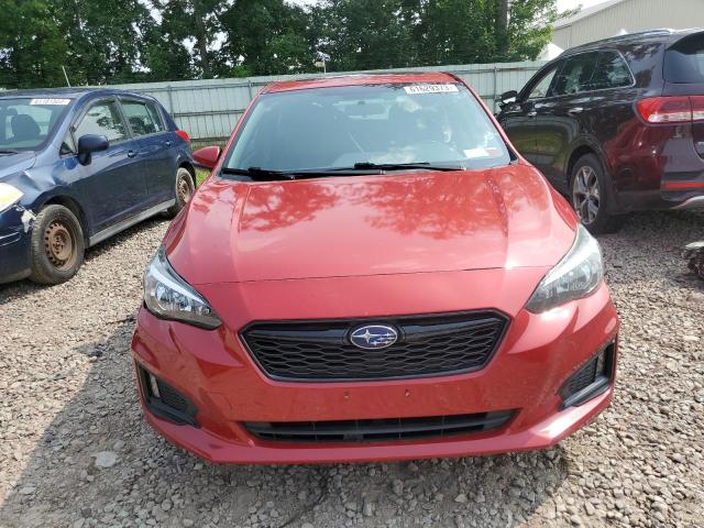 4S3GTAM68H3751593 - 2017 SUBARU IMPREZA SPORT RED photo 5