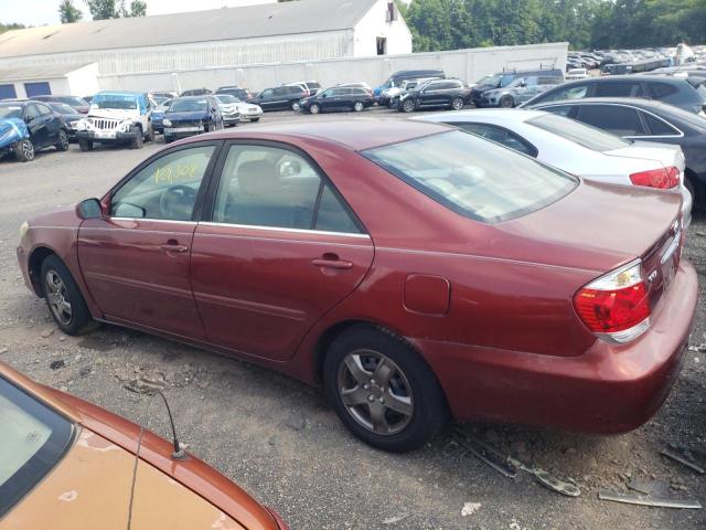 4T1BE32K65U410050 - 2005 TOYOTA CAMRY LE MAROON photo 2