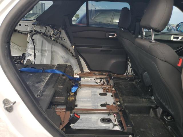 1FM5K8AW7LGC13603 - 2020 FORD EXPLORER POLICE INTERCEPTOR أبيض صورة 10